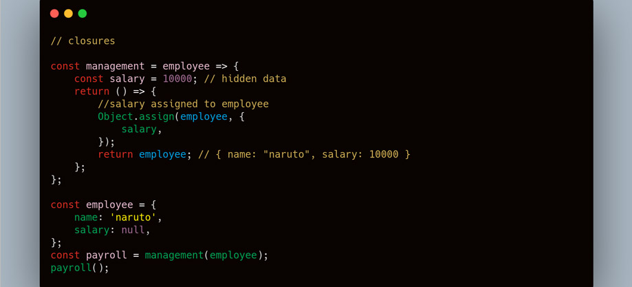 closure javascript