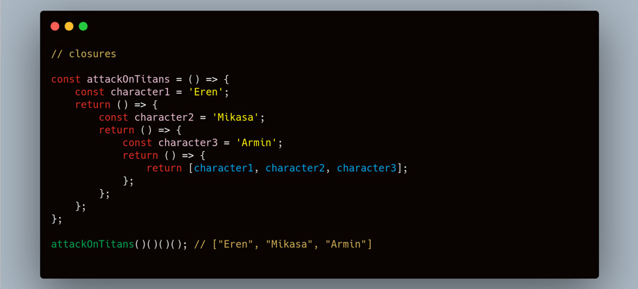 closures js